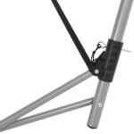 Hamac avec support pliable Noir – Image 6