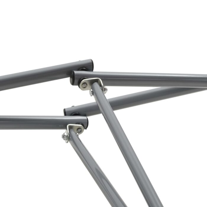 Hamac avec support pliable Noir – Image 7