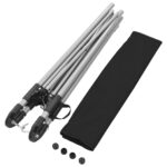 Hamac avec support pliable Noir – Image 8