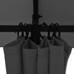 Chapiteau tente de jardin avec rideaux Hexagonal 360 x 265 cm – Image 5