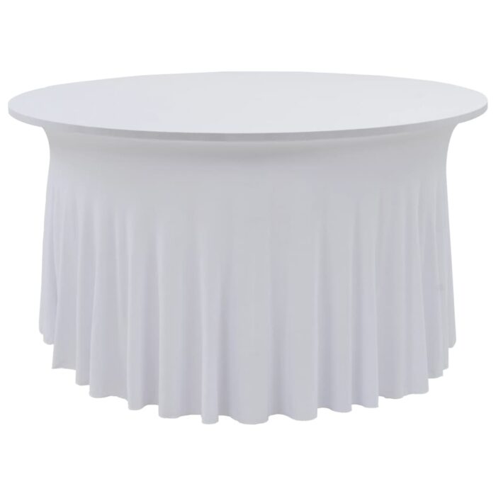 VXL8718475706144_a_en_hd_1.jpg Nappes élastiques de table avec jupon 2 pcs 180x74 cm Blanc – Image 1