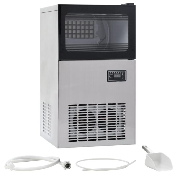 Appareil à glaçons Noir 45 kg / 24 h – Image 1