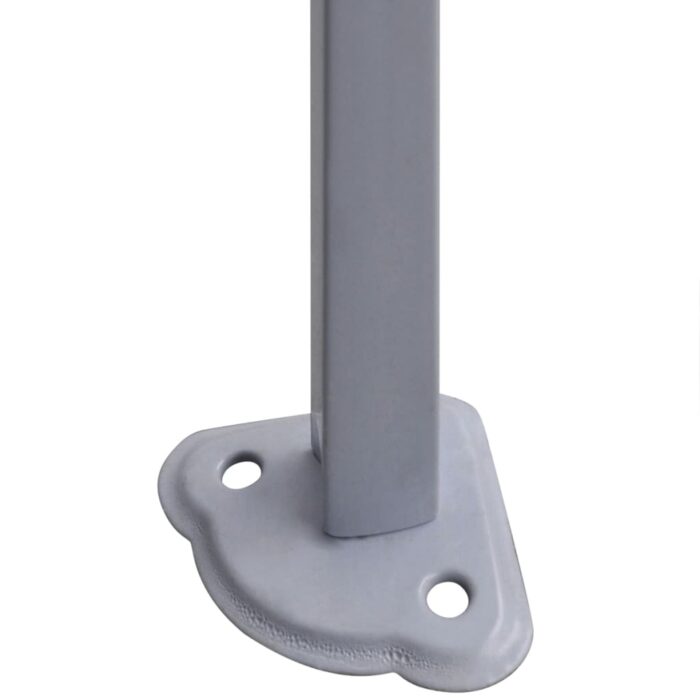 Tente de réception escamotable 3 x 3 m Anthracite – Image 6