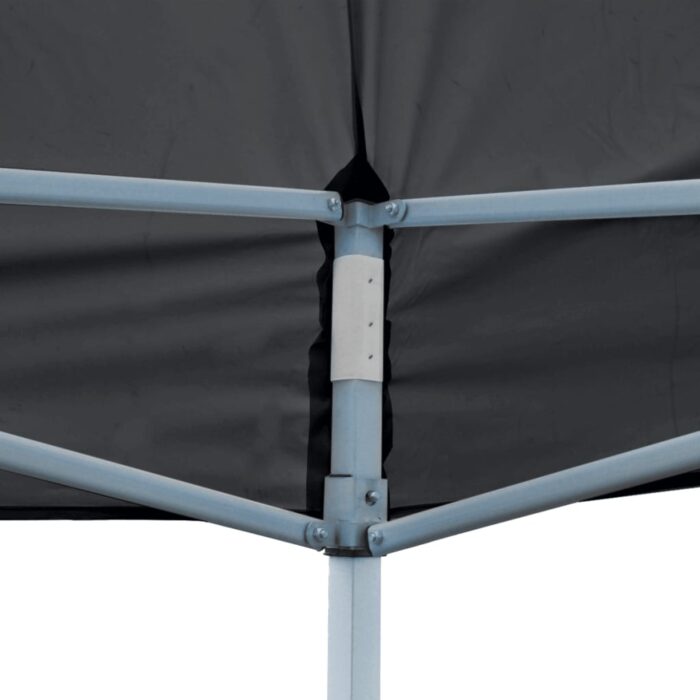 Tente de réception pliable avec parois 3x6 m anthracite – Image 4