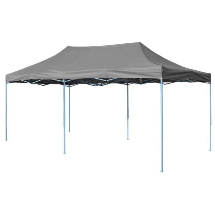 Tente de réception pliable 3 x 6 m Anthracite – Image 1