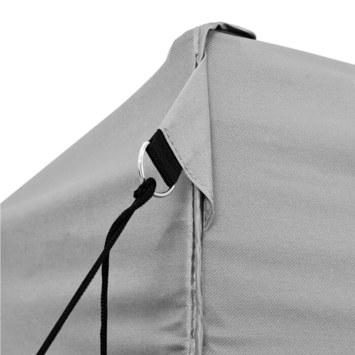 Tente de réception pliable 3 x 6 m Anthracite – Image 2