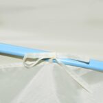 Tente de réception pliable avec 8 parois 3x9 m Blanc cassé – Image 2