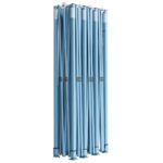Tente de réception pliable avec 8 parois 3x9 m Bleu – Image 9