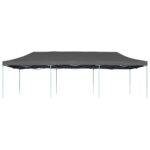 Tente de réception pliable 3 x 9 m Anthracite – Image 2