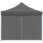 Tente de réception pliable avec 8 parois 3 x 9 m Anthracite – Image 6