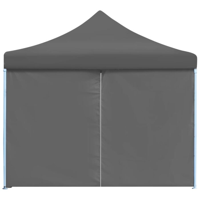 Tente de réception pliable avec 8 parois 3 x 9 m Anthracite – Image 6