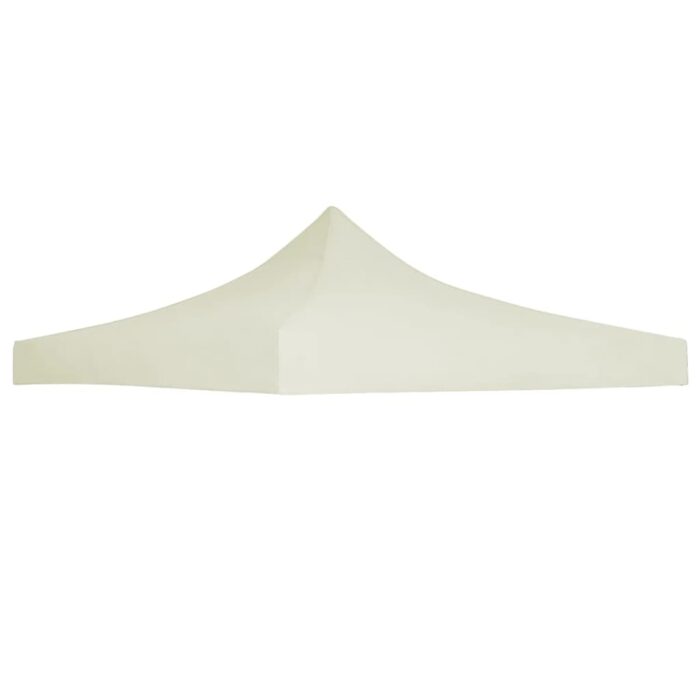 Toit de tente de réception 3 x 3 m Crème – Image 1