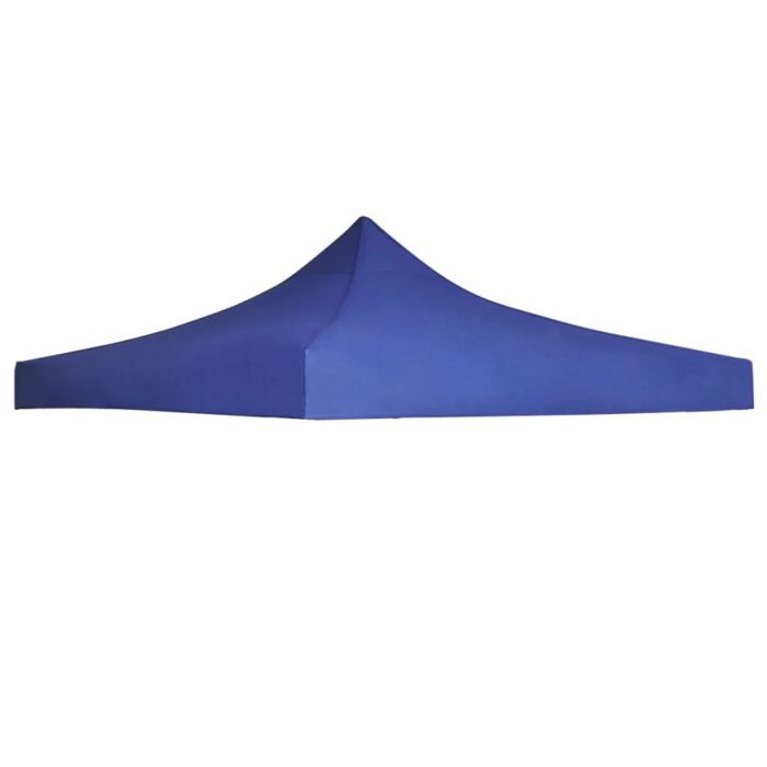 Toit de tente de réception 3 x 3 m Bleu – Image 1