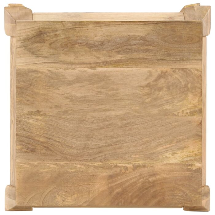 Table d'appoint 45x45x40 cm Bois de manguier massif – Image 2