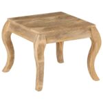 Table d'appoint 45x45x40 cm Bois de manguier massif – Image 7