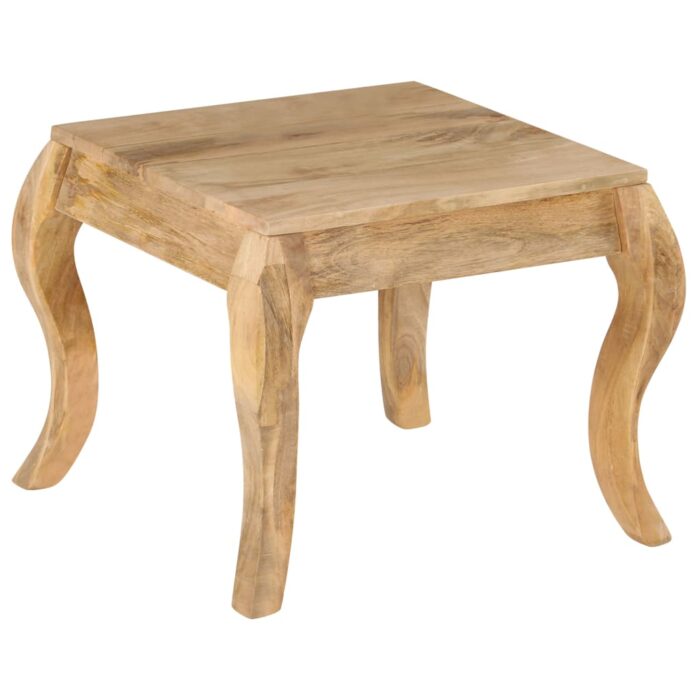 Table d'appoint 45x45x40 cm Bois de manguier massif – Image 8