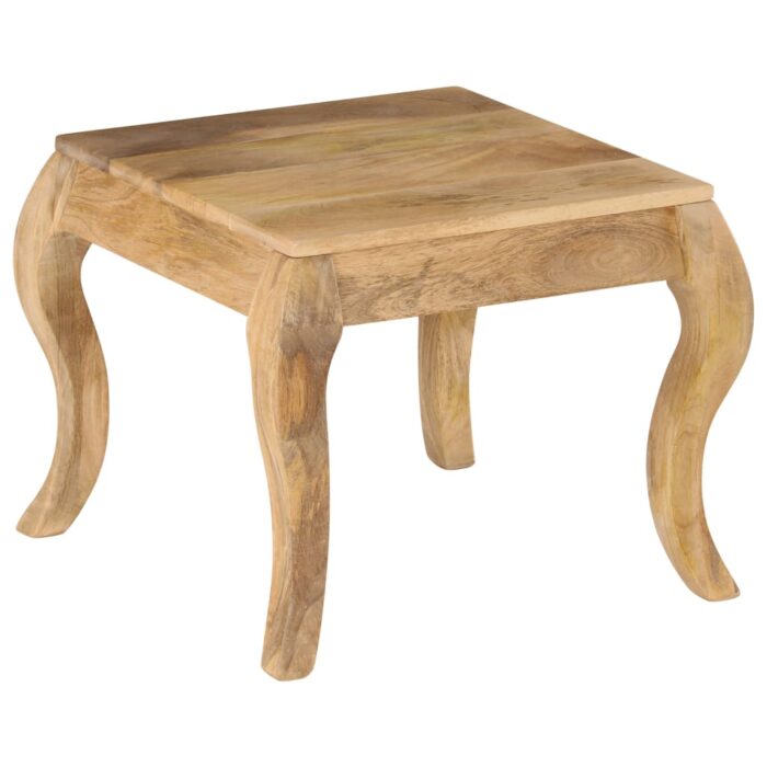 Table d'appoint 45x45x40 cm Bois de manguier massif – Image 9