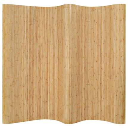 Cloison de séparation Bambou 250 x 165 cm Naturel