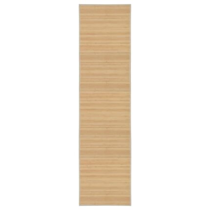 Tapis Bambou 80x300 cm Naturel