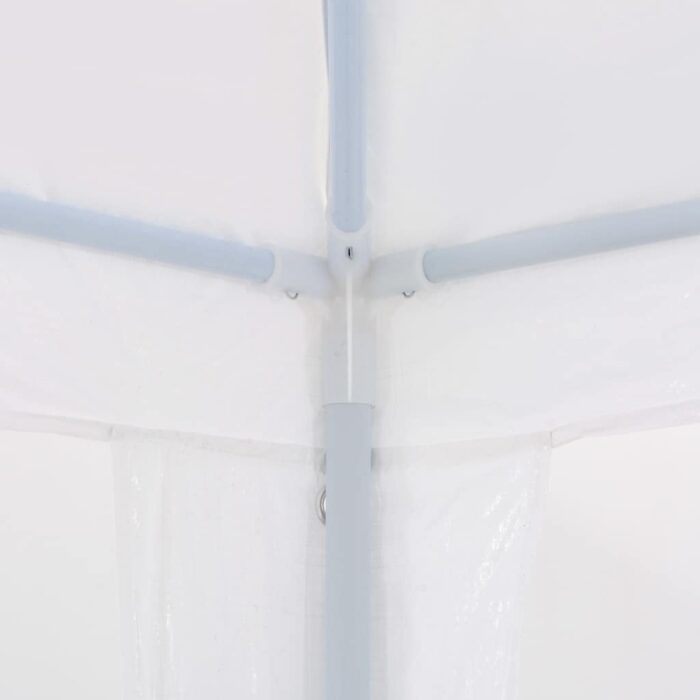 Tente de réception 3x9 m PE Blanc – Image 4