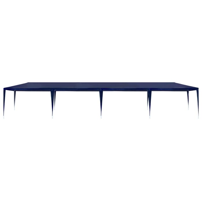 Tente de réception 3x12 m PE Bleu – Image 2