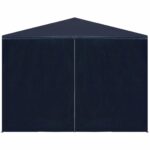Tente de réception 3 x 3 m Bleu – Image 2