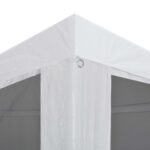 Tente de réception avec 10 parois en maille 12 x 3 m – Image 3