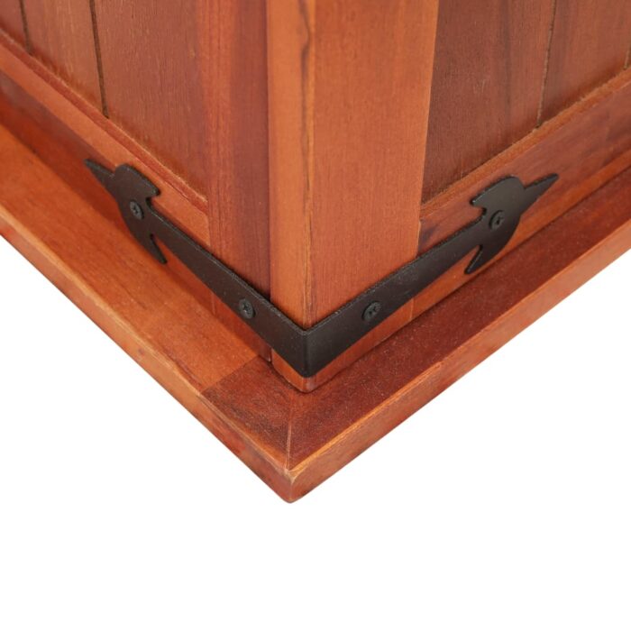 Coffre de rangement 79x34x32 cm Bois d'acacia solide – Image 10
