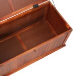 Coffre de rangement 79x34x32 cm Bois d'acacia solide – Image 8