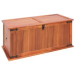 Coffres de rangement 3 pcs Bois d'acacia solide – Image 10