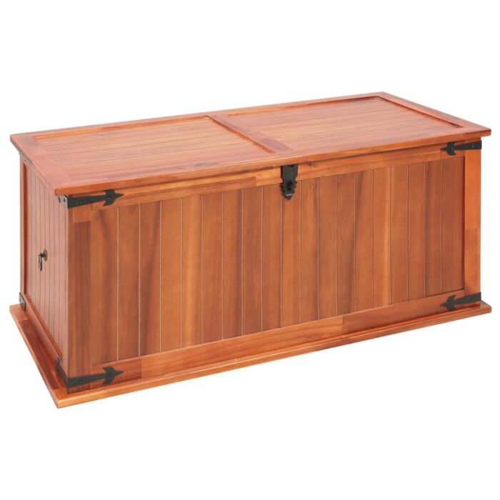 Coffres de rangement 3 pcs Bois d'acacia solide – Image 10