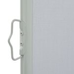 Auvent latéral rétractable de patio 160 x 300 cm Gris – Image 2