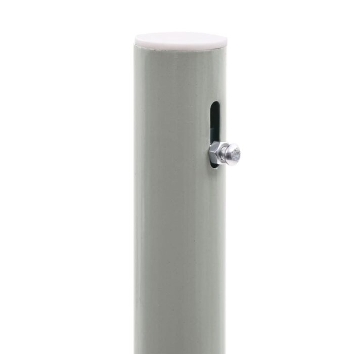 Auvent latéral rétractable 120 x 300 cm Rouge – Image 3