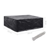 Housse de salon de jardin 8 œillets 250x210x90 cm – Image 5