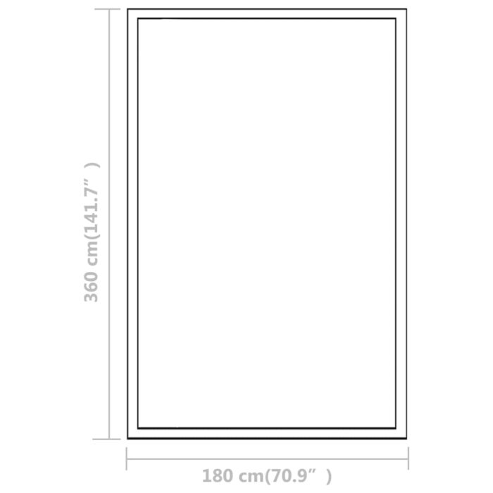 Serre Aluminium 362x190x195 cm 13,41 m³ – Image 10