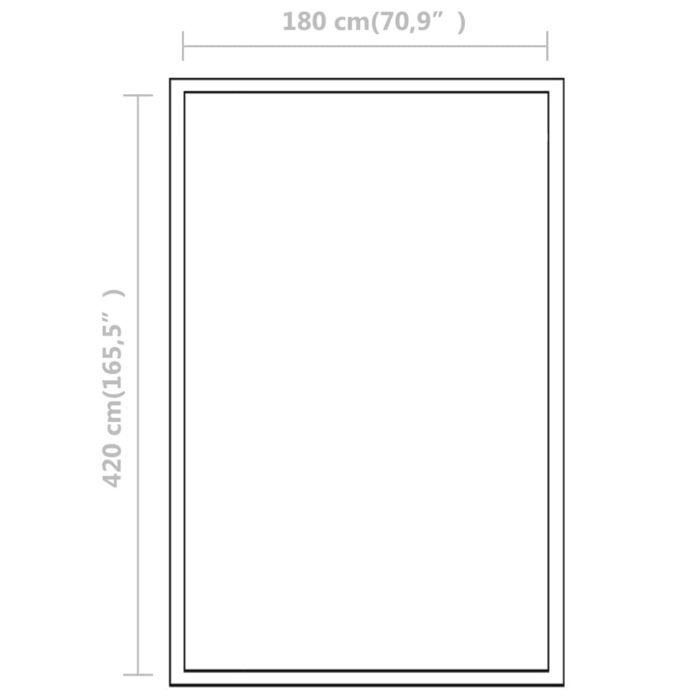 Serre Aluminium 421x190x195 cm 15,6 m³ – Image 11