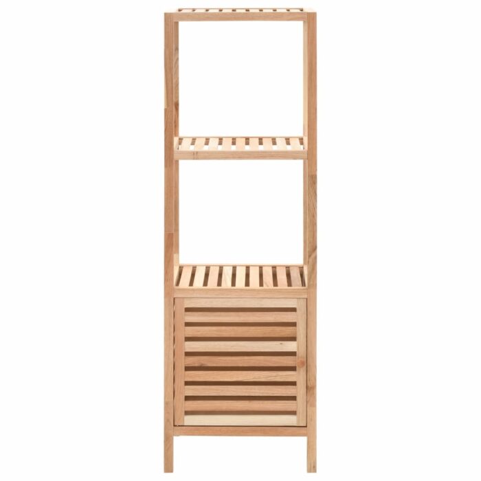 Armoire de salle de bain Bois de noyer 39,5x35,5x123 cm – Image 2