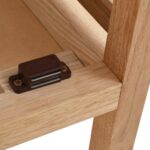 Armoire de salle de bain Bois de noyer 39,5x35,5x123 cm – Image 5