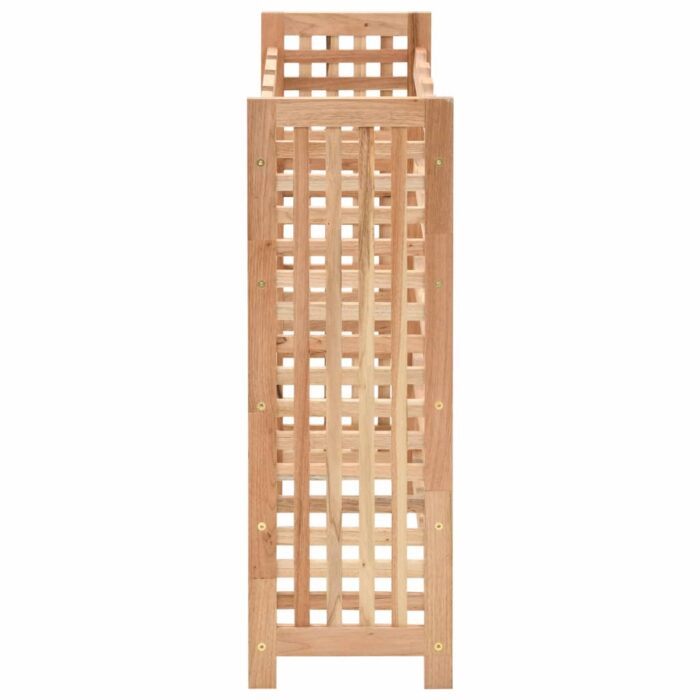 Casier à bouteilles pour 25 bouteilles Bois de noyer 63x25x73cm – Image 3