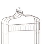 Banc de jardin 122 cm Fer Marron antique – Image 3