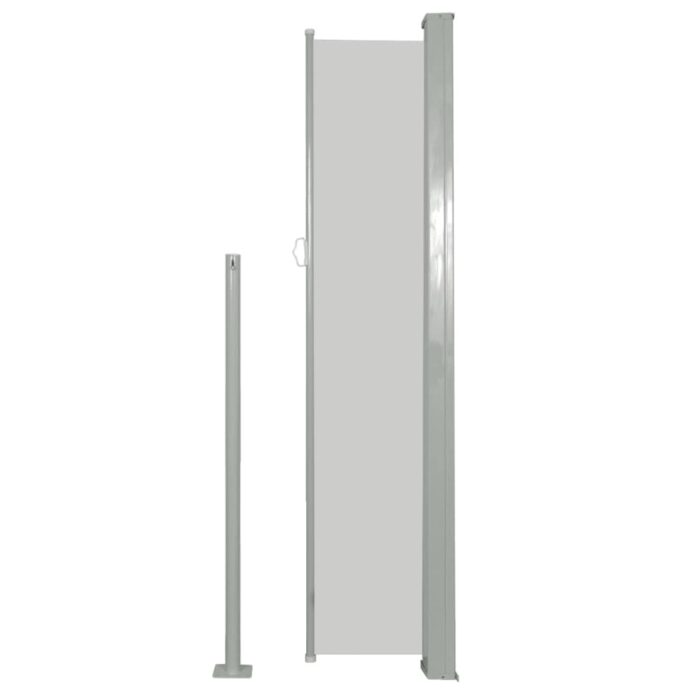 Auvent latéral rétractable 160 x 500 cm Crème – Image 2