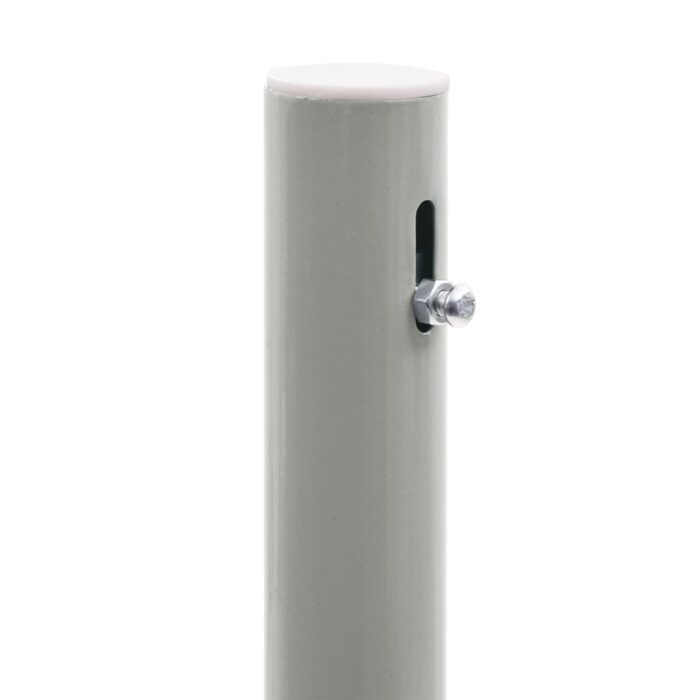 Auvent latéral rétractable 160 x 500 cm Gris – Image 3