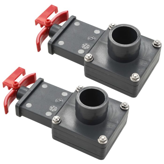 Vanne de portail de piscine 2 pcs 1,5" – Image 1