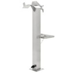 Colonne à eau de jardin carrée Acier inoxydable 95 cm – Image 3