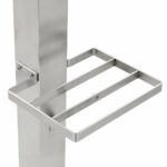 Colonne à eau de jardin carrée Acier inoxydable 95 cm – Image 4