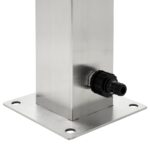 Colonne à eau de jardin carrée Acier inoxydable 95 cm – Image 6