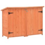 Abri de stockage de jardin 120x50x91 cm Bois