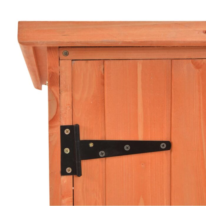 Abri de stockage de jardin 120x50x91 cm Bois – Image 10
