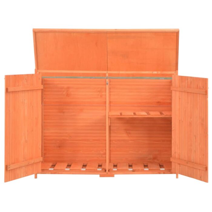 Abri de stockage de jardin 120x50x91 cm Bois – Image 3