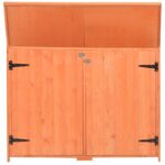 Abri de stockage de jardin 120x50x91 cm Bois – Image 4